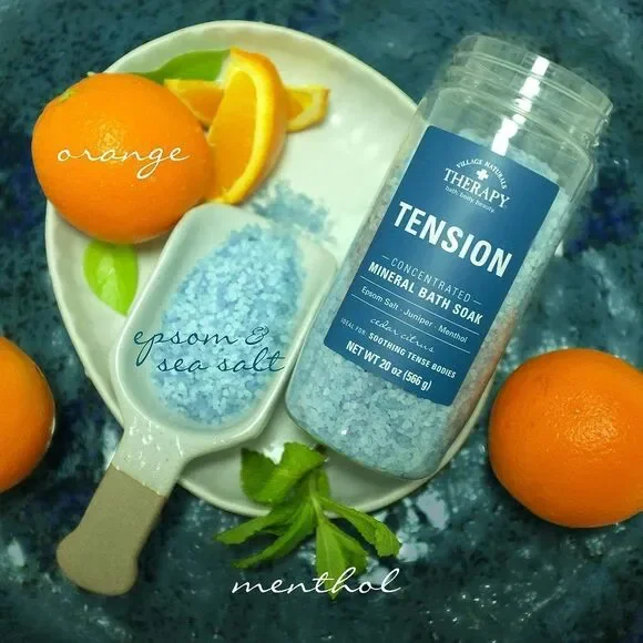 Mineral Bath Soak, Aches & Pains Tension Relief, 20 Oz, Pack Of 3